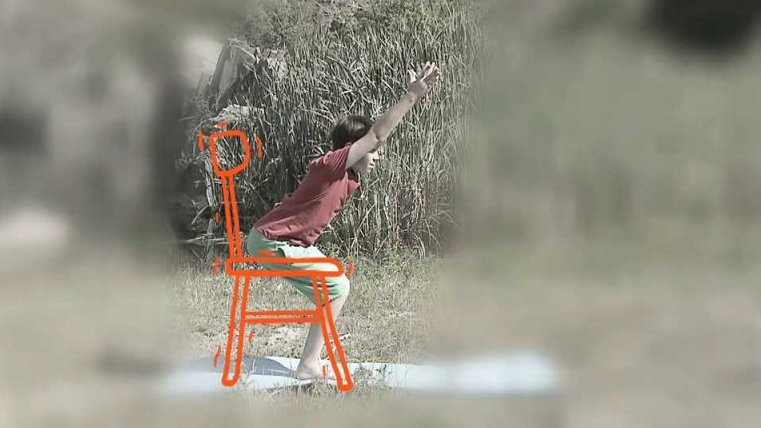 Jogínci - Židle