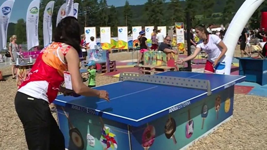 Letní hry: Ping pong v Olympijském parku Rio Lipno