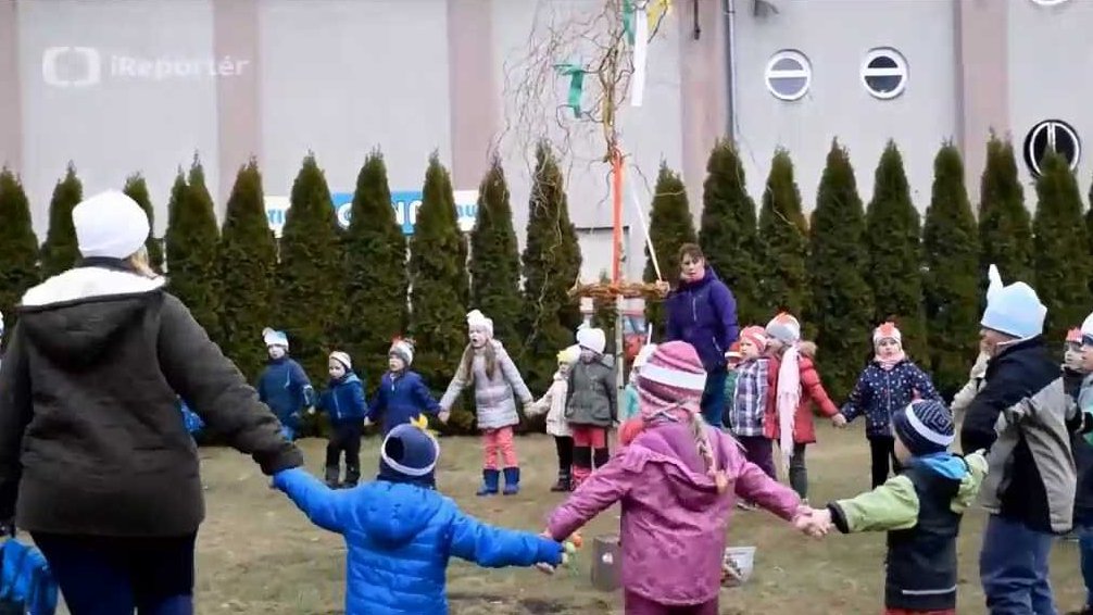 Mateřská škola Polská v Javorníku oslavila příchod jara i Velikonoce