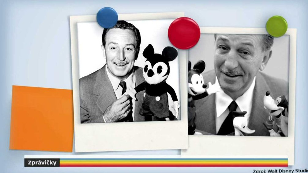 22. října - 100 let studia Walta Disneyho