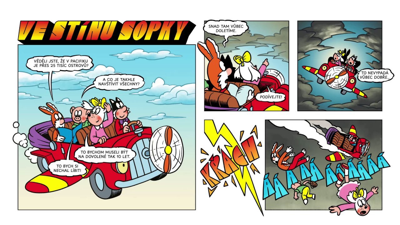 Průchod hrou: Čtyřlístek ve stínu sopky