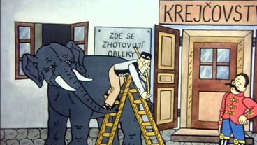 O hodném slonu a zlomyslém krejčíkovi