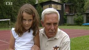 Pavel Pafko s vnučkou