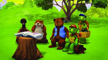 17/26 Franklin pouští draka/Franklin a hodina létání