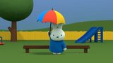 Miffy a deštník