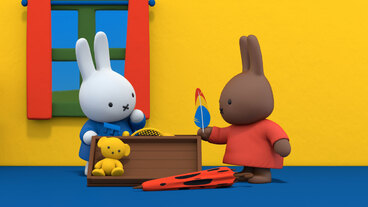 Miffy a výjimečné pírko