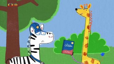 Zebra a autobus