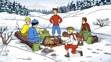 Rychlé šípy na zimní výpravě