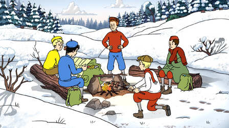 3/7 Rychlé šípy na zimní výpravě