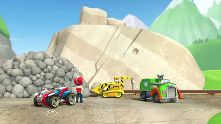 Tlapky a kočkostrofa / Tlapky zachraňují vlak