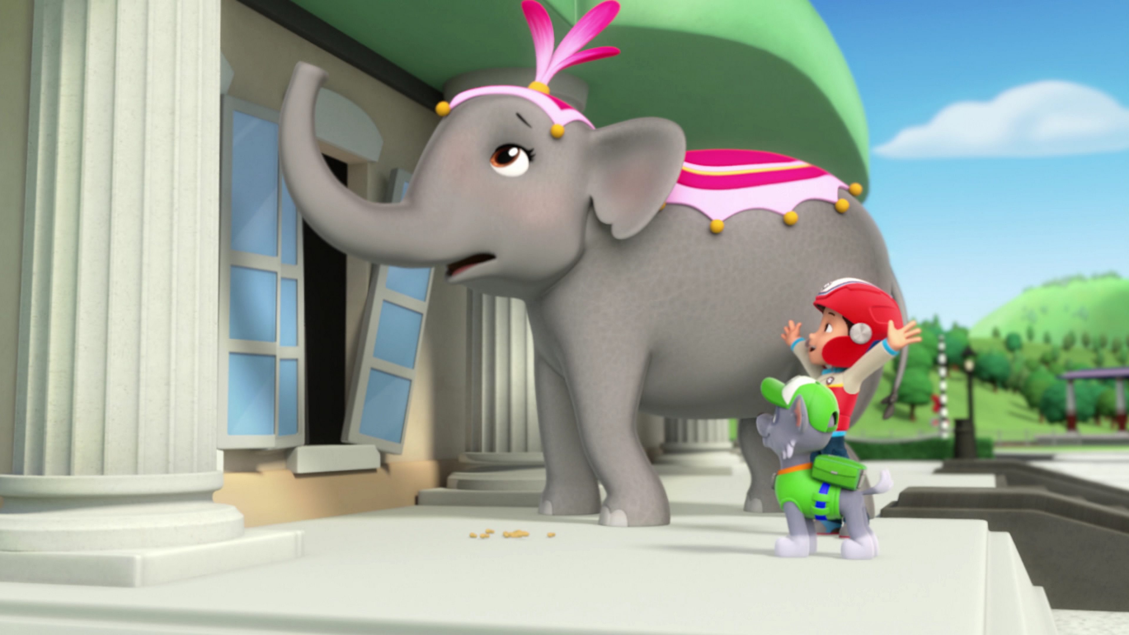 Tlapky zachraňují cirkus / Tlapky a slepičí úlet