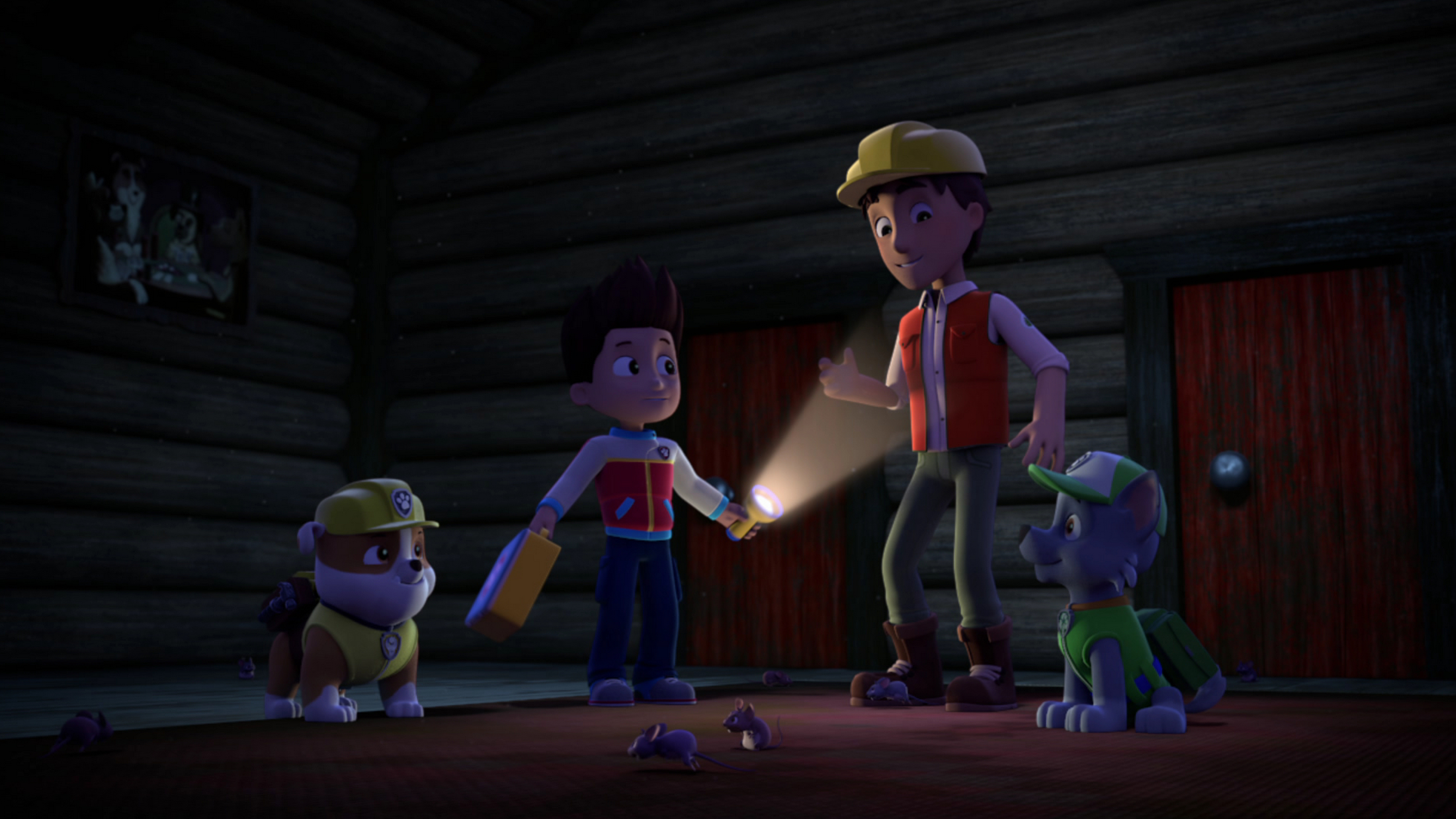 Tlapky zachraňují kýchaly / Tlapky a strašidelná chata