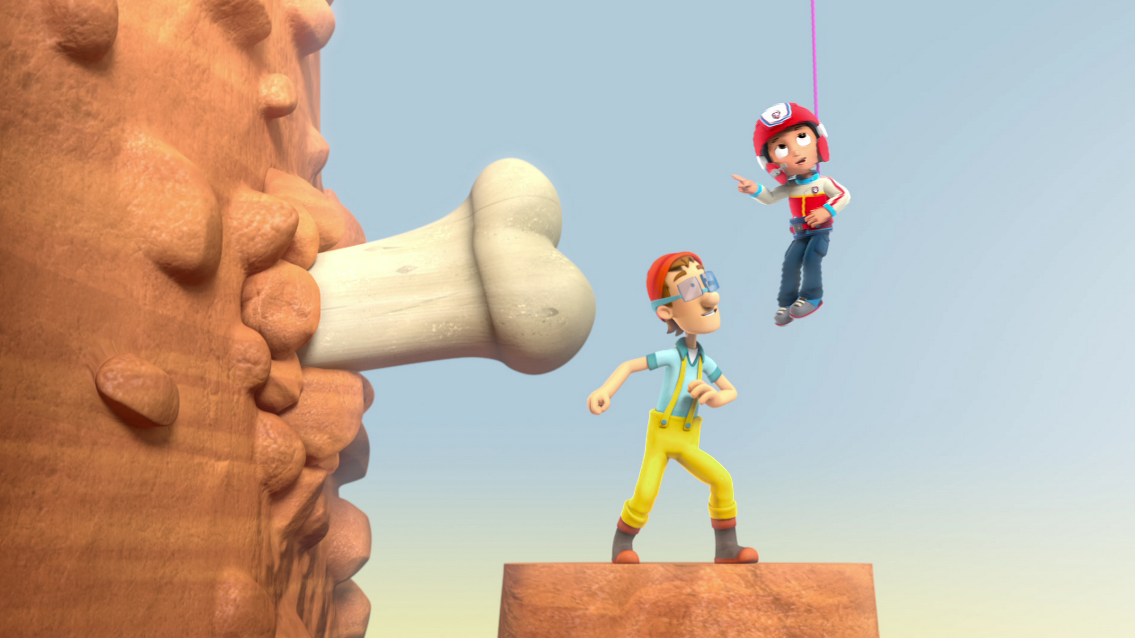 Tlapky zachraňují Walindu / Tlapky zachraňují velkou kost