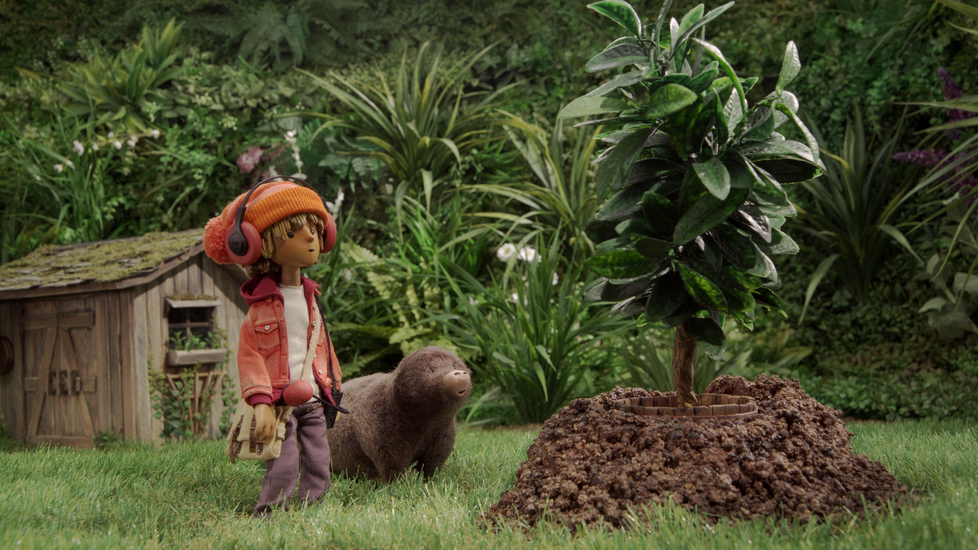 Krtuščina velká kytka