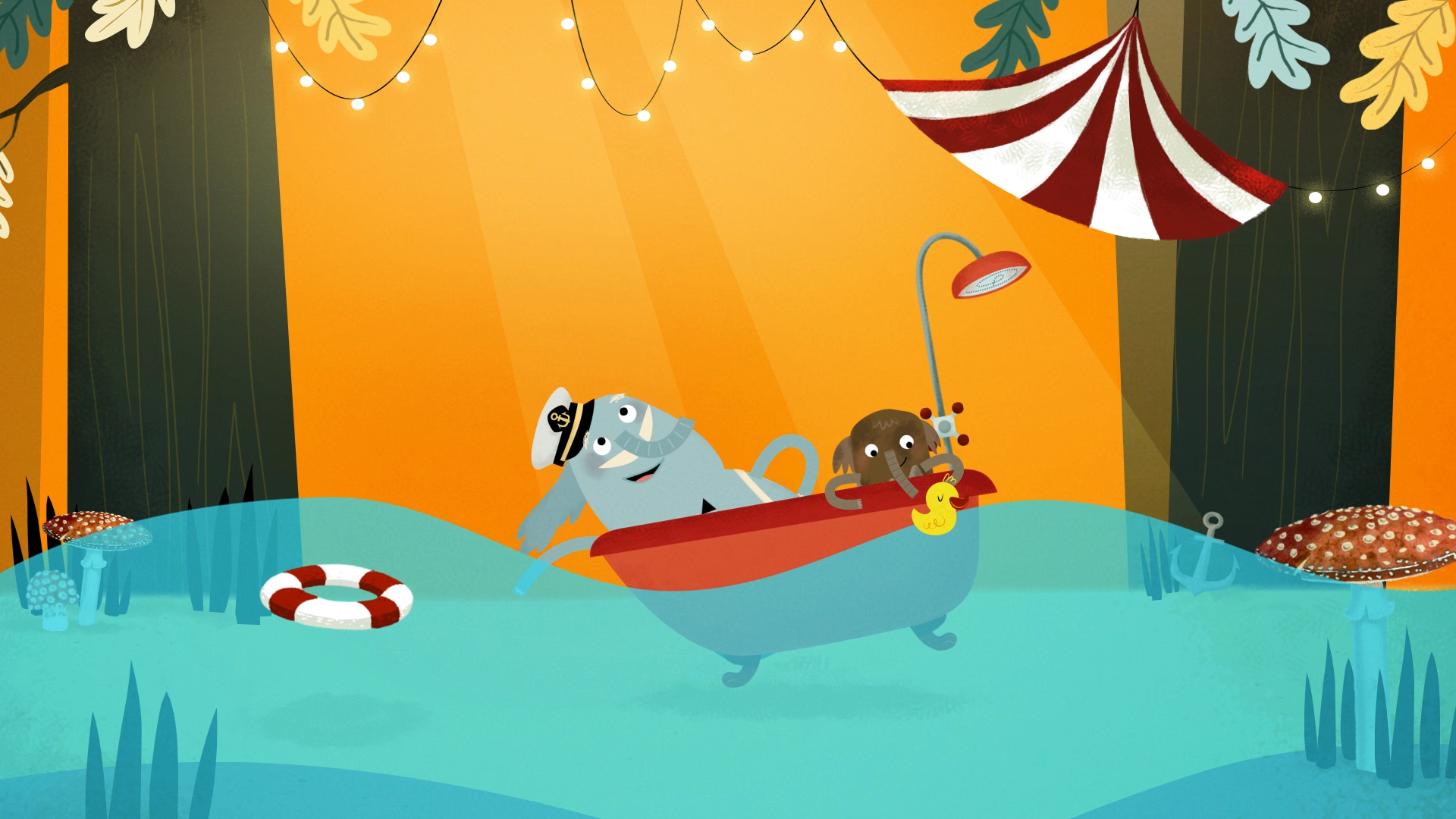 Ve vaně jsem já kapitán