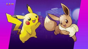 Pikachu a Eevee