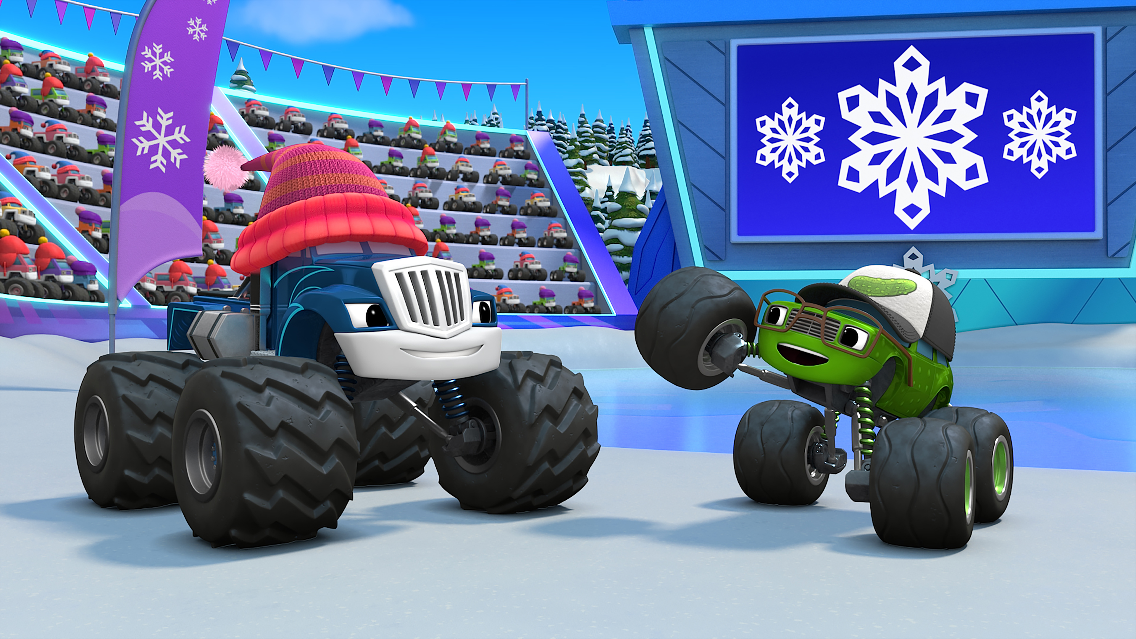 6/13 Hry sněhových vloček