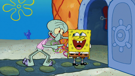 Pan Krabs jde do důchodu / Orgán smíchu