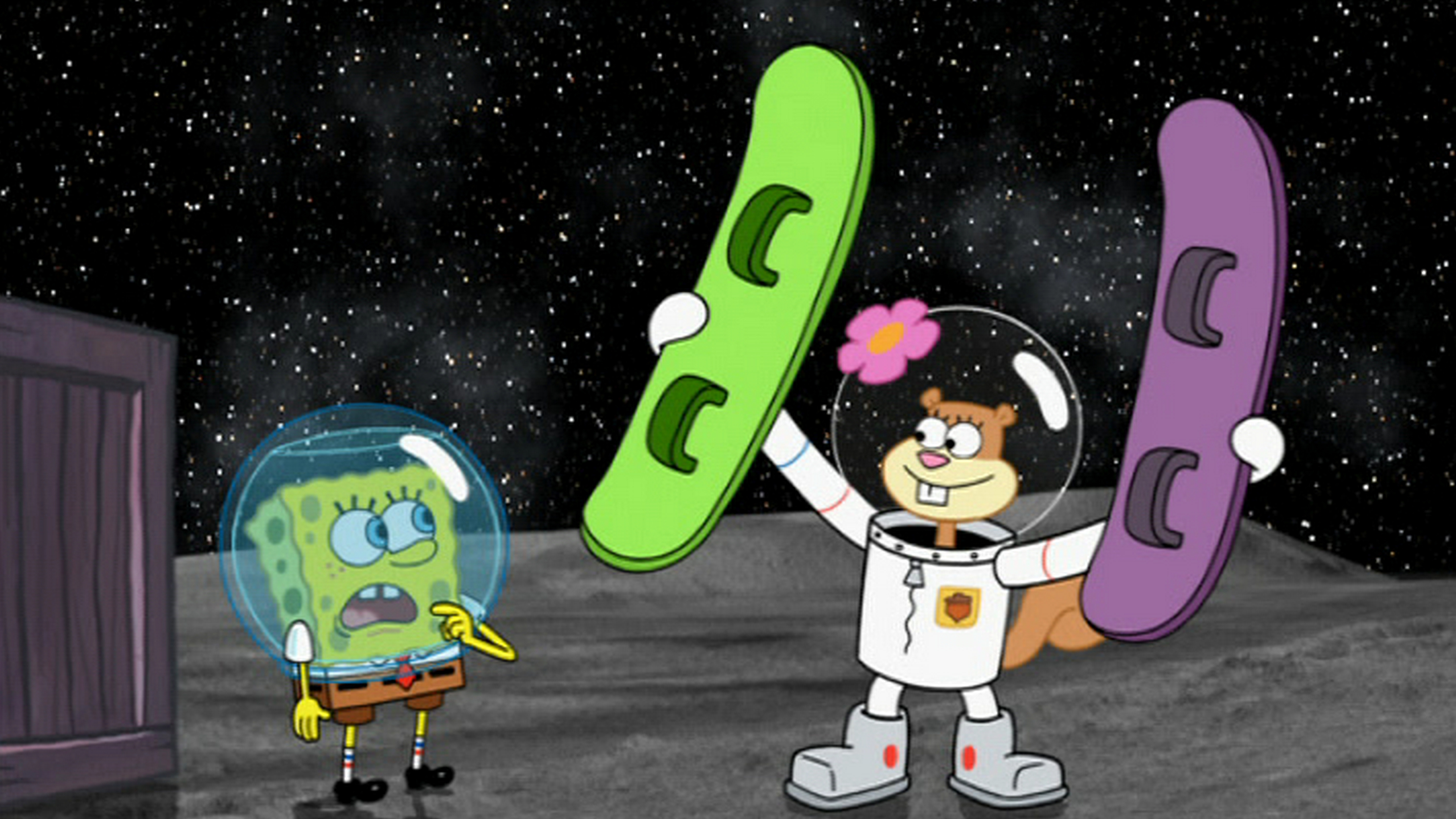 Dovolená na Měsíci / Pan Krabs jede na dovolenou