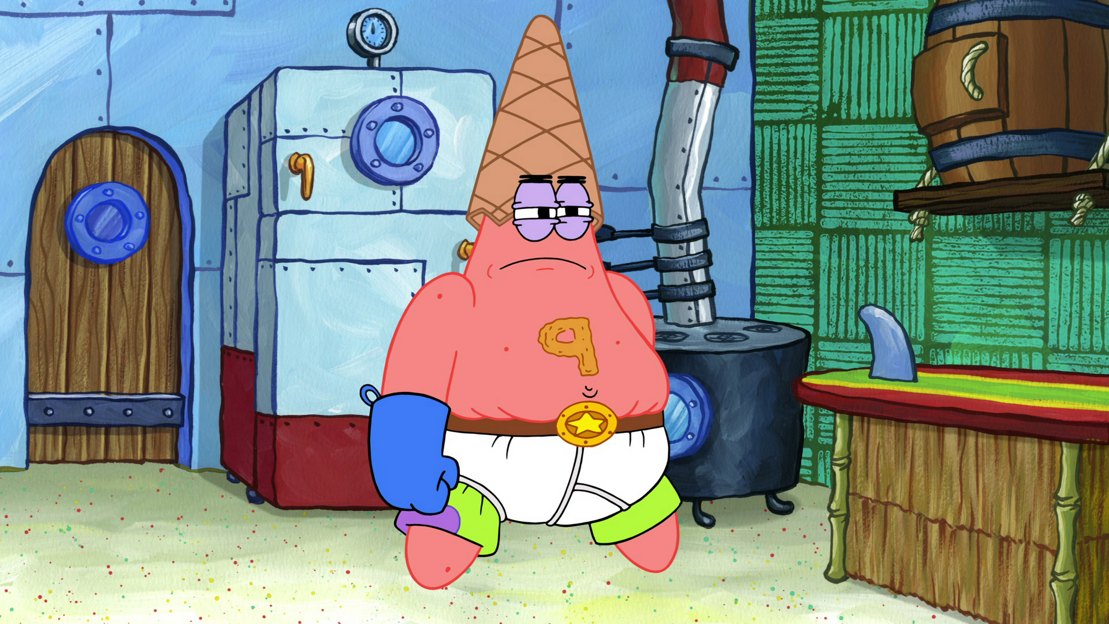 Patrik-Man! / Garyho nová hračka