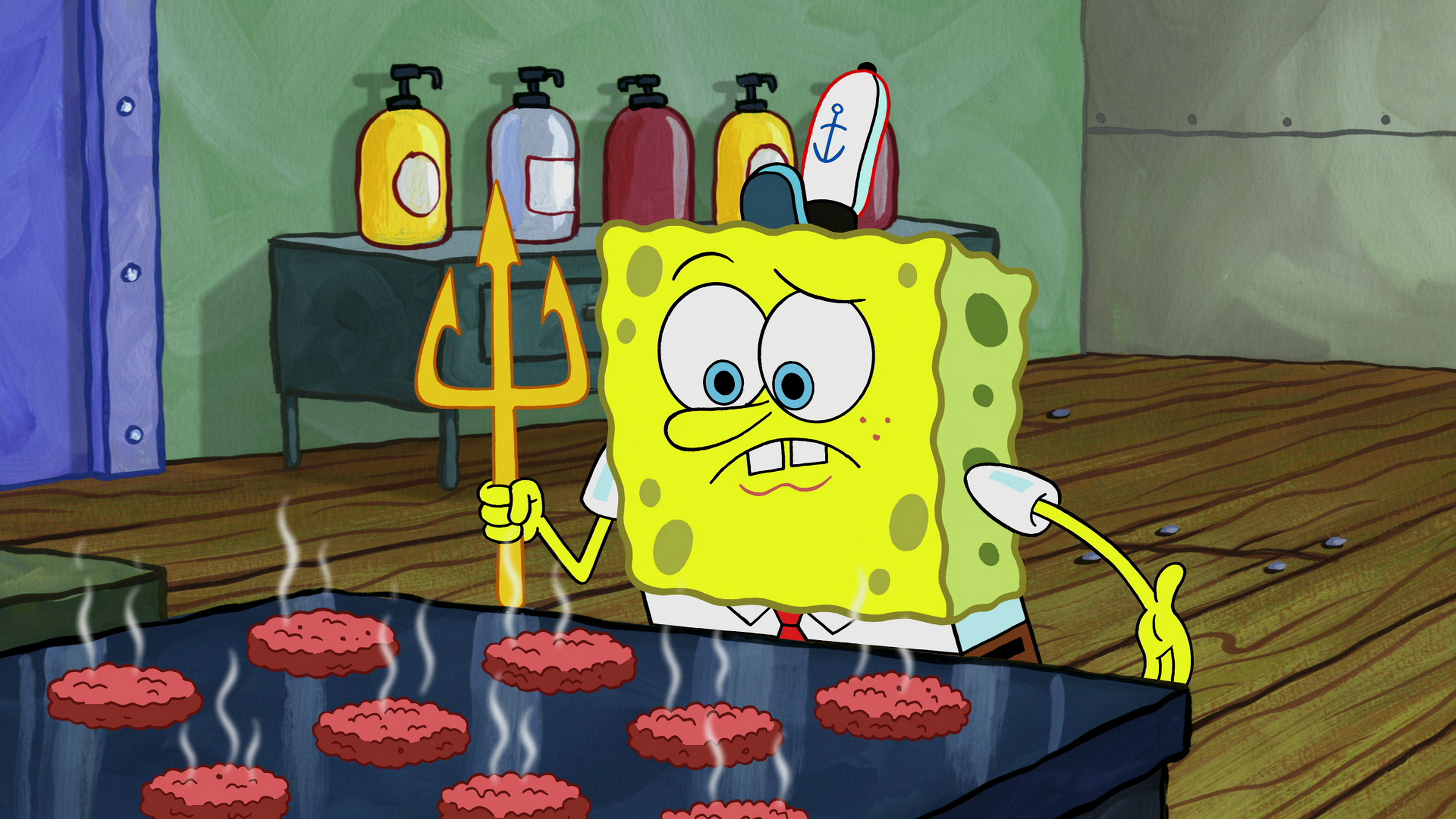 Plankton jde do důchodu / Potíže s trojzubcem