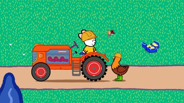 Matýsek staví traktor