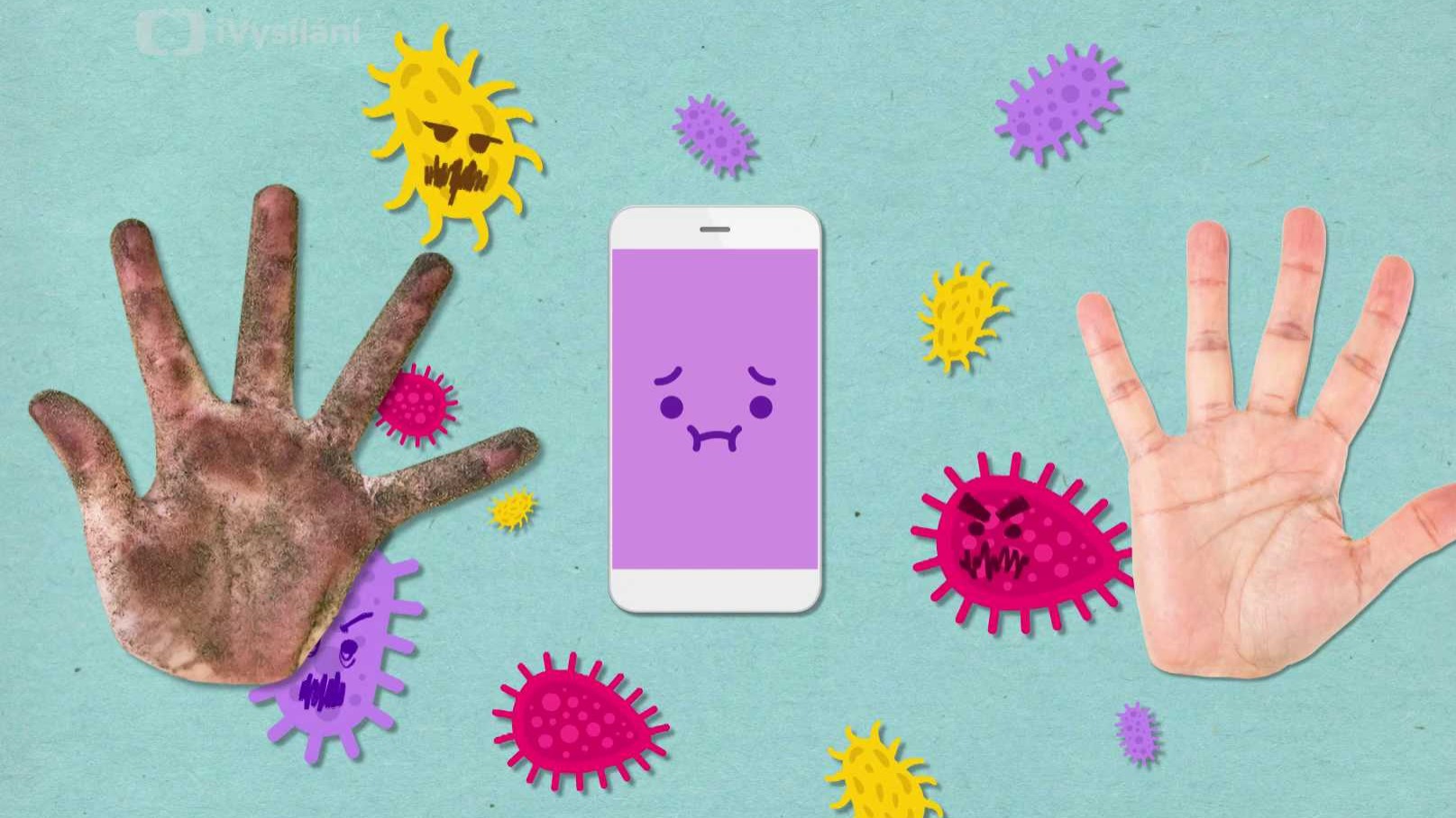 Kde je víc bakterií: na mobilu nebo na záchodovém prkénku?