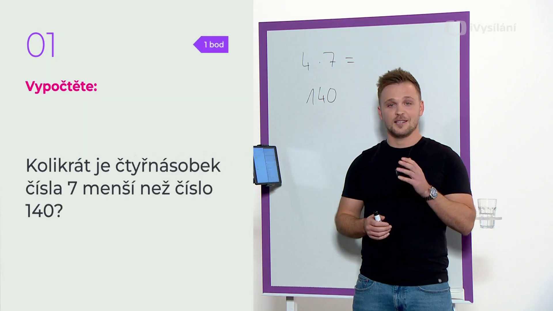 První trénink na přijímačky