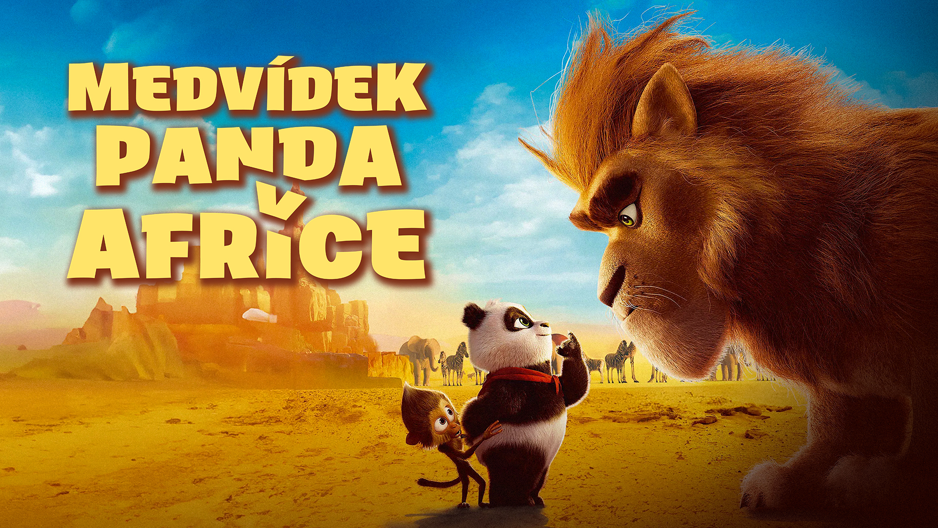 Medvídek panda v Africe