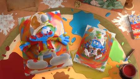 18/52 Jak se šmoulí mistrovské dílo