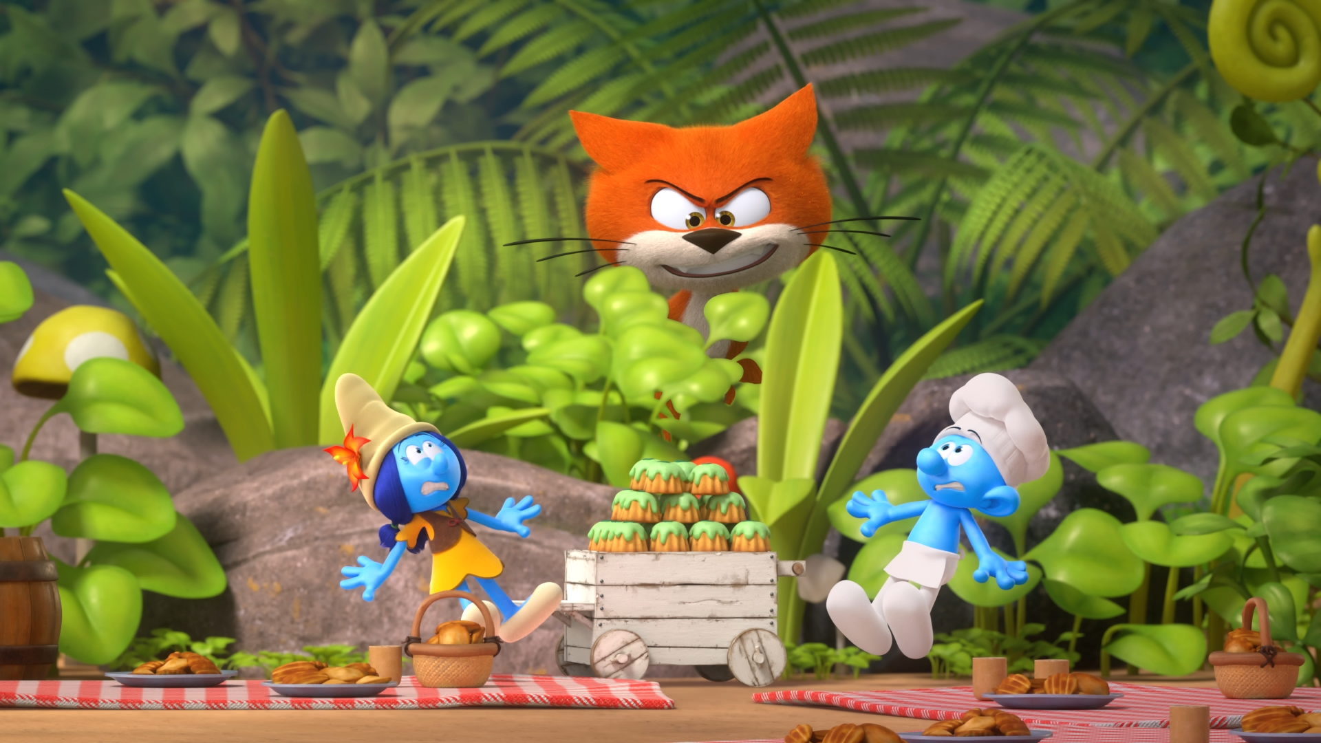 31/52 Šmoulastická kočičí bašta