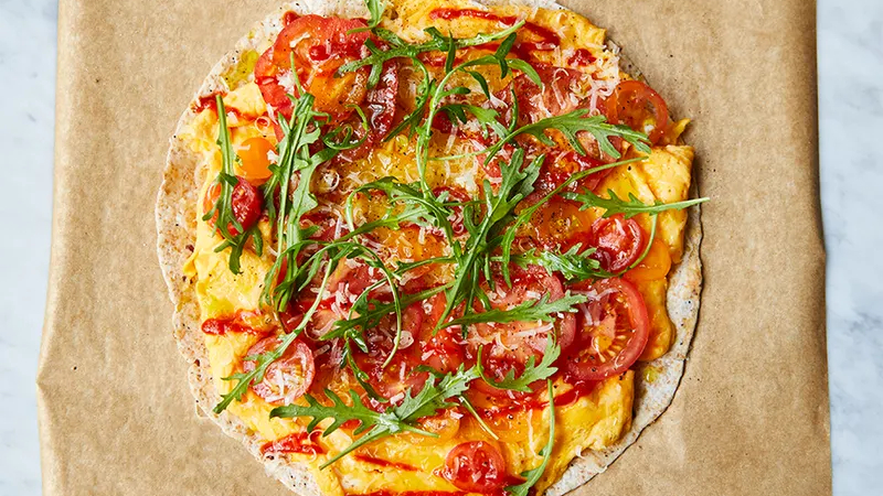 Roztančená vaječná tortilla