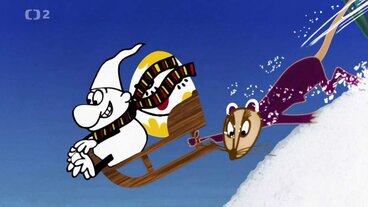 Jak vezli na sáňkách vejce