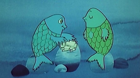 8/26 Jak Rákosníček obstarával pro kapra penízky