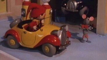 Noddy a mizející čepice