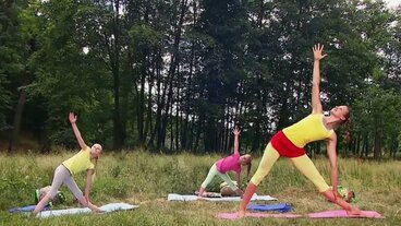 Jogínci v přírodě