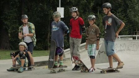 Skateboarding