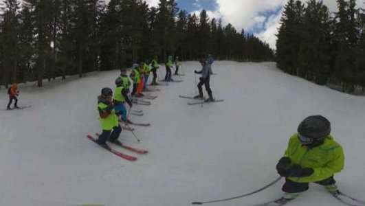 Celodenní kurz lyžování pro děti