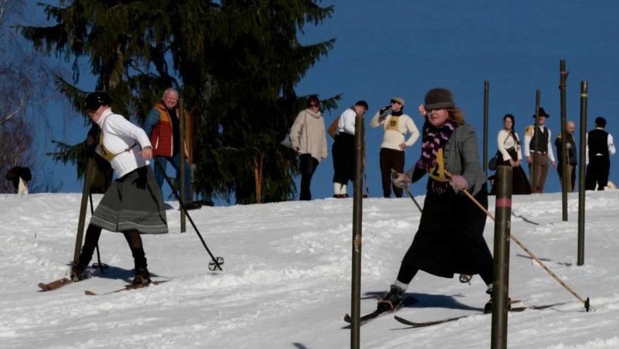 Lyžníci 2025 ve Smržovce