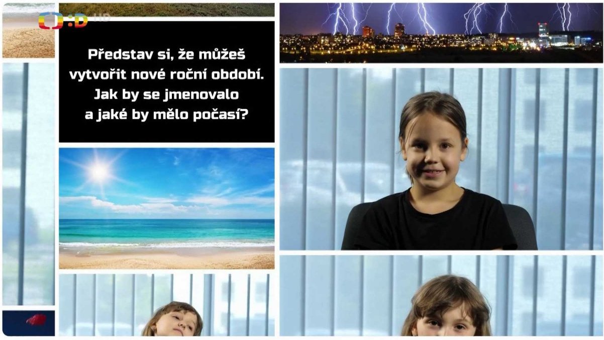 Představ si, že můžeš vytvořit nové roční období. Jak by se jmenovalo a jaké by mělo počasí?