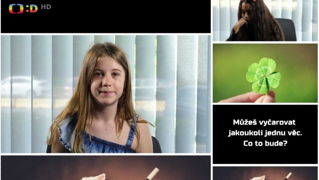 Můžeš vyčarovat jakoukoli věc, co to bude?