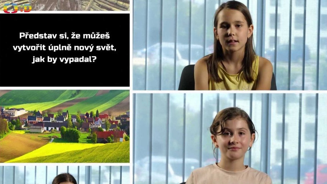 Představ si, že můžeš vytvořit úplně nový svět, jak by vypadal?