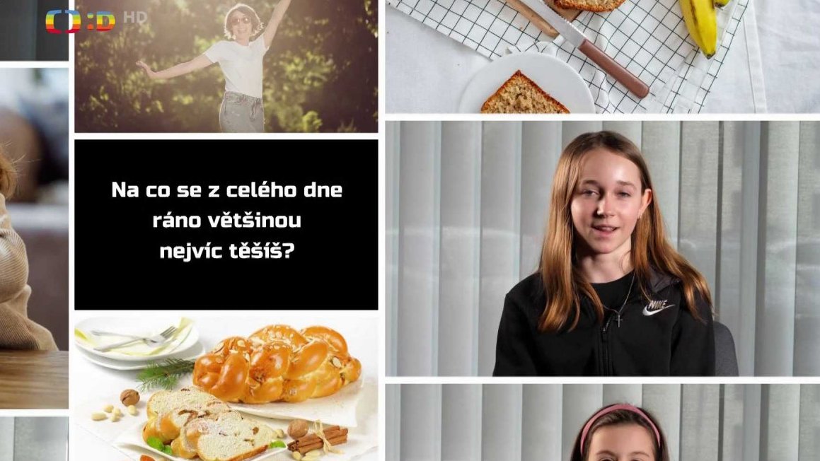 Na co z celého dne ráno většinou nejvíc těšíš?