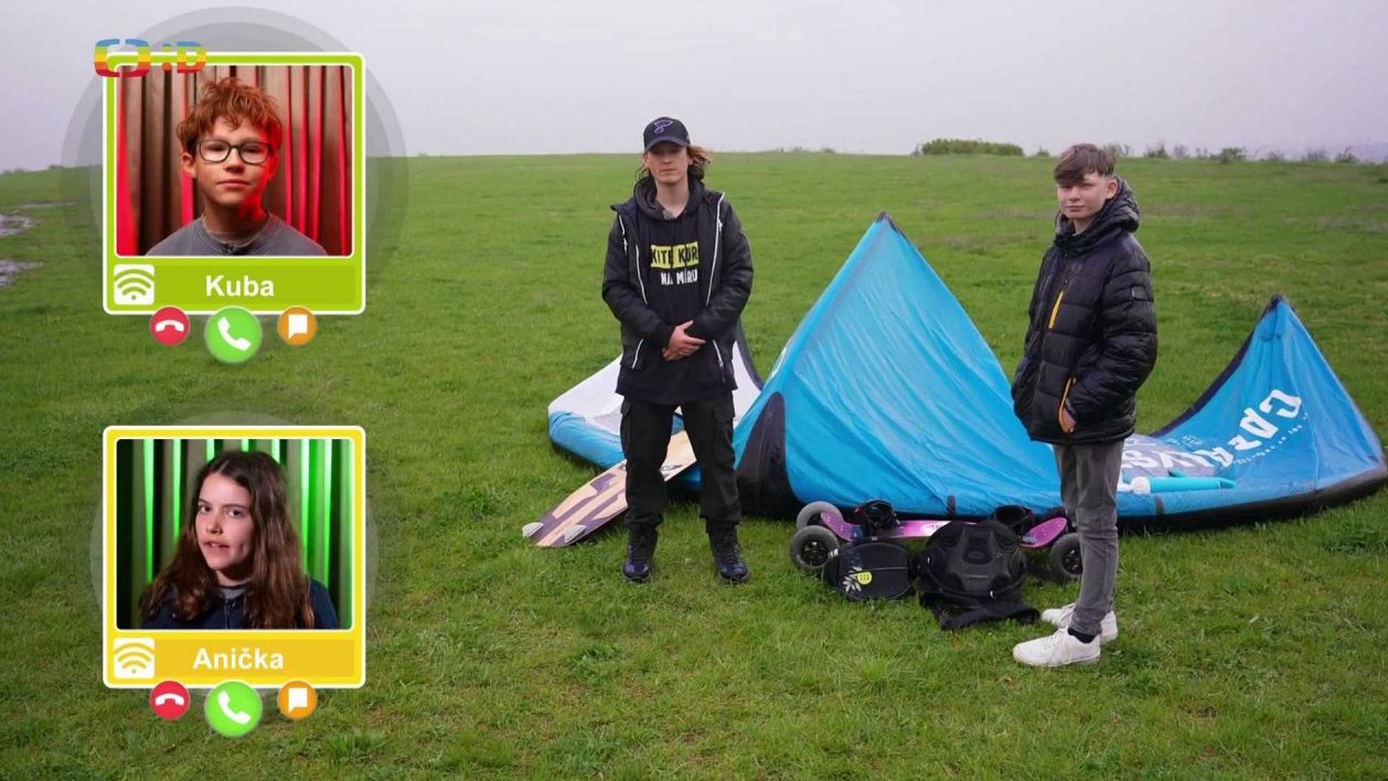 Volný čas: Kyteboarding