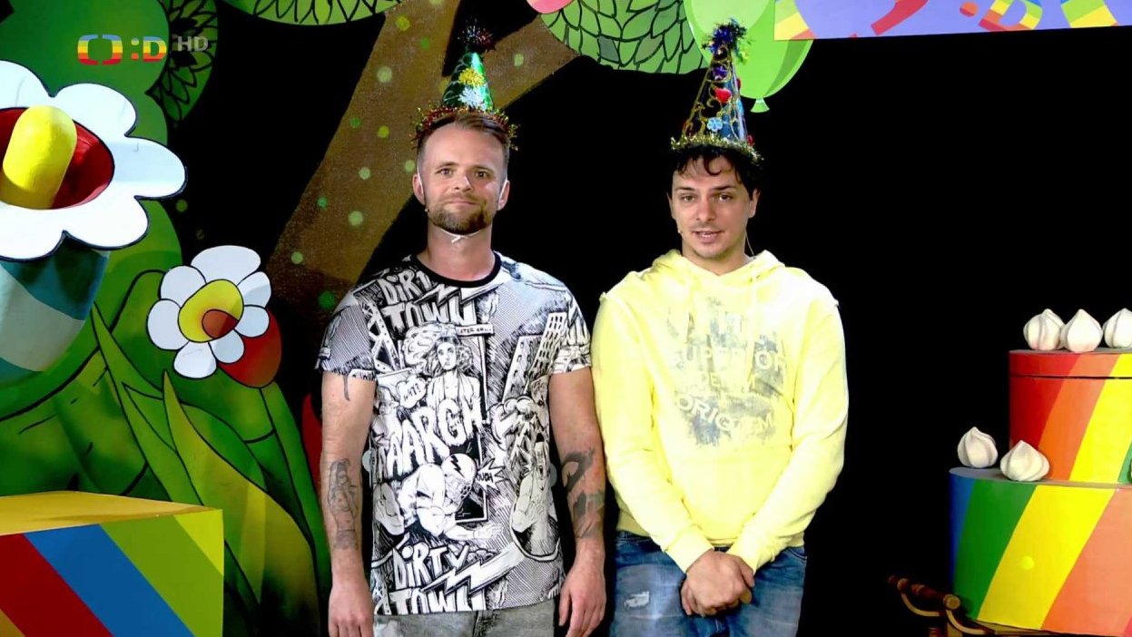 Jůheláci, Muf a Filip s Tomášem přejí Déčku a dětem.