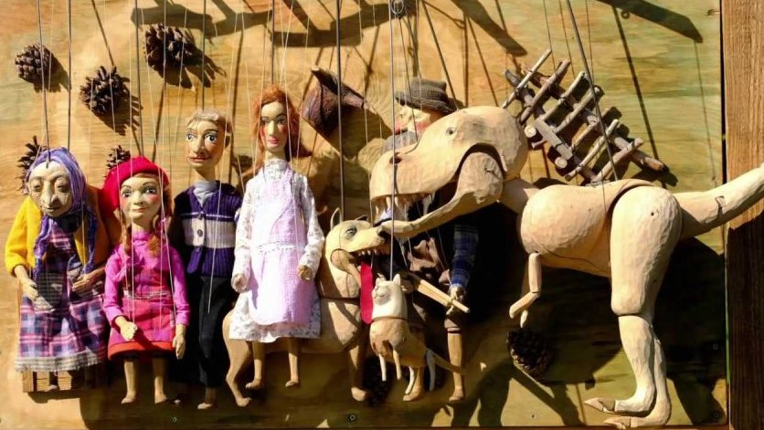 Buchty a loutky dětem