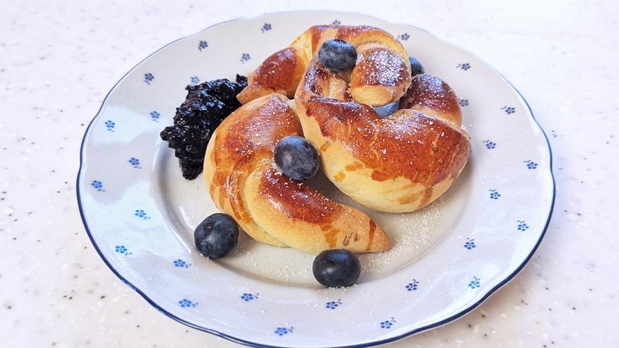 recept - Rytířské rohlíčky