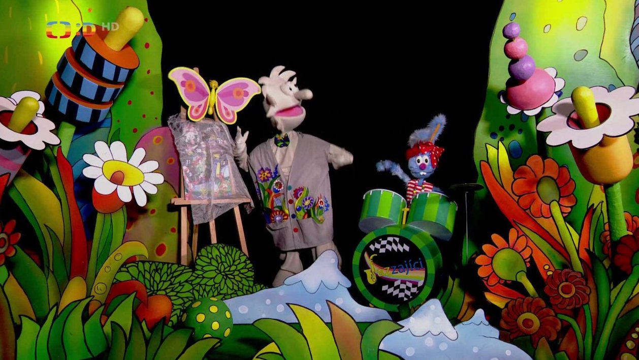 Pip udělal obyvatelům Kouzelného paloučku paloučkový adventní kalendář.