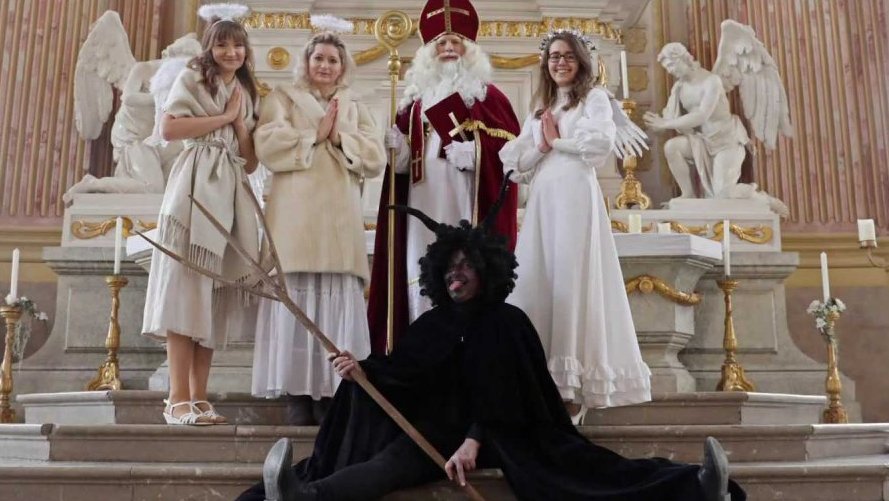 Mikuláš na zámku Slavkov