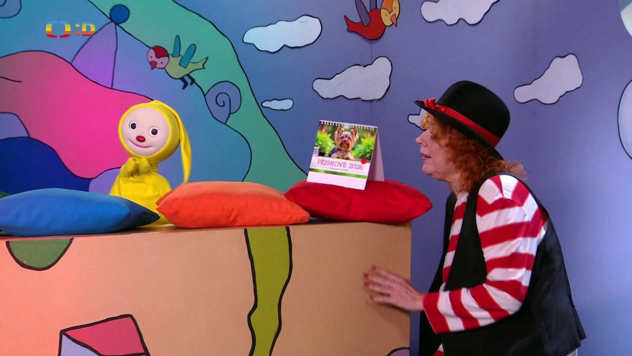 František si přeje přivítat nový rok nějak speciálně. Slíbí tedy Majdě, že přivede do školky skřítky z Fanfárie…